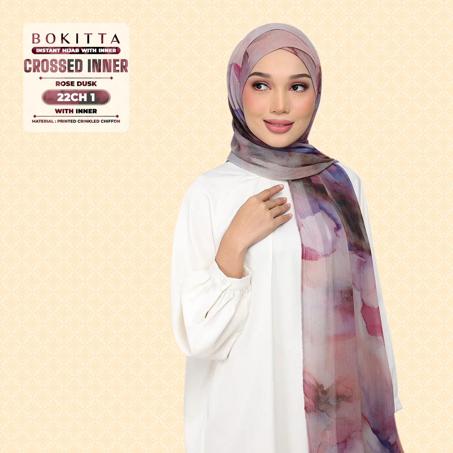 Bokitta Inspired Watercolor Rose Dusk Collection - Free Box