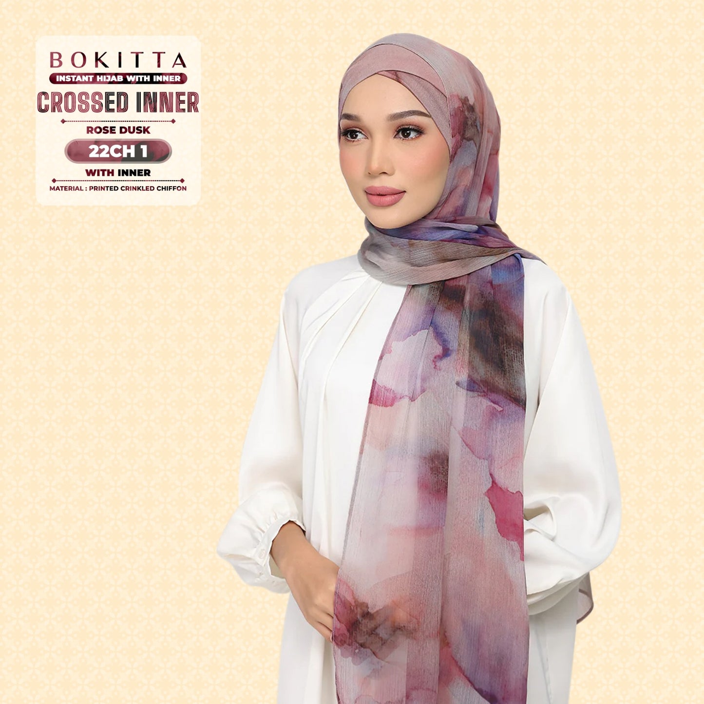 Bokitta Inspired Watercolor Rose Dusk Collection - Free Box