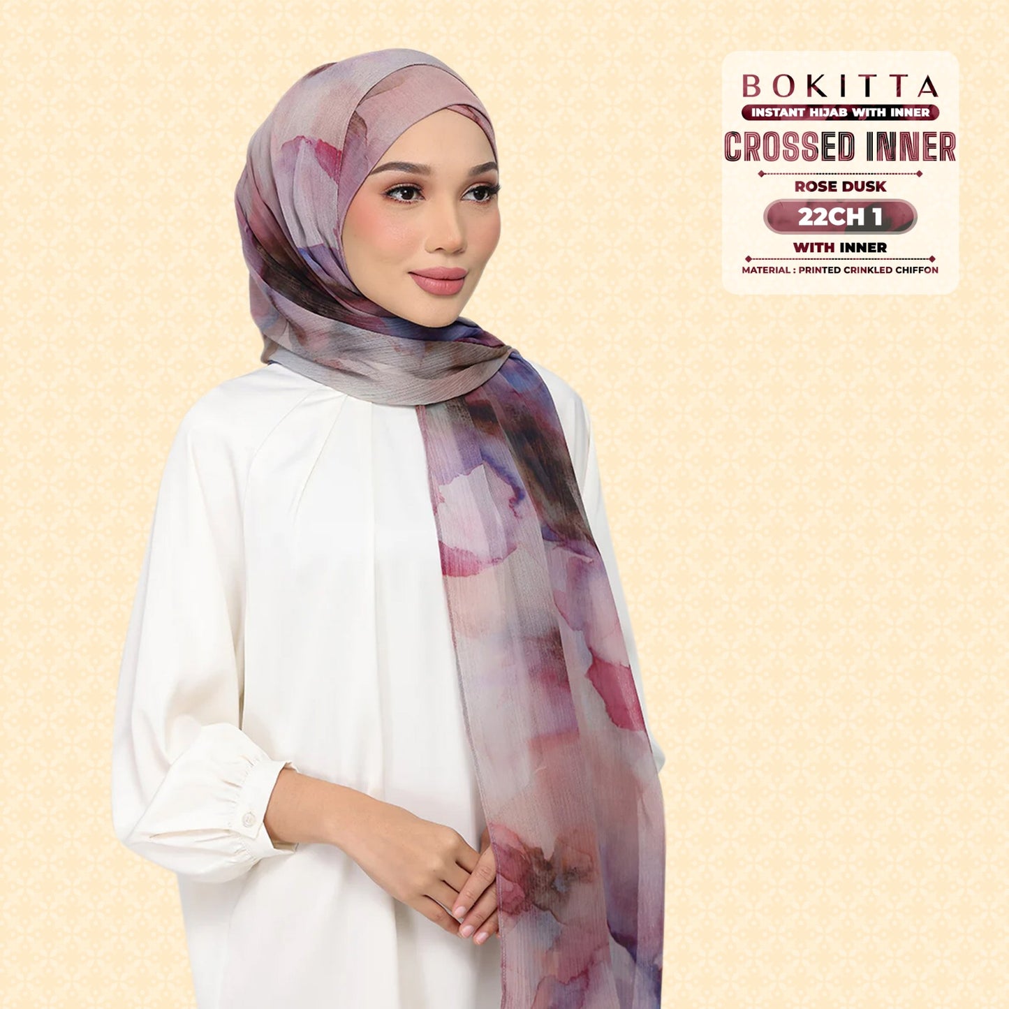 Bokitta Inspired Watercolor Rose Dusk Collection - Free Box