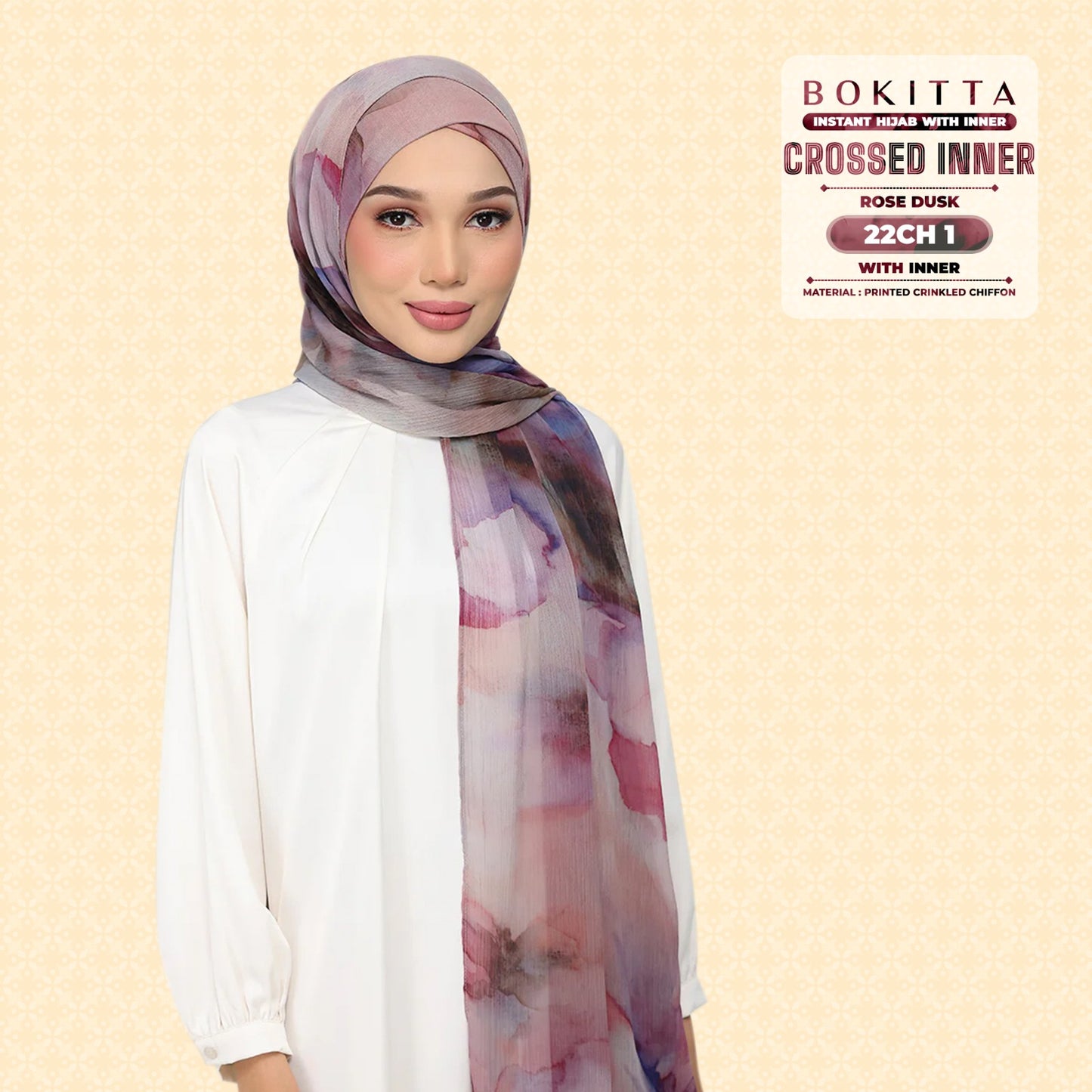 Bokitta Inspired Watercolor Rose Dusk Collection - Free Box