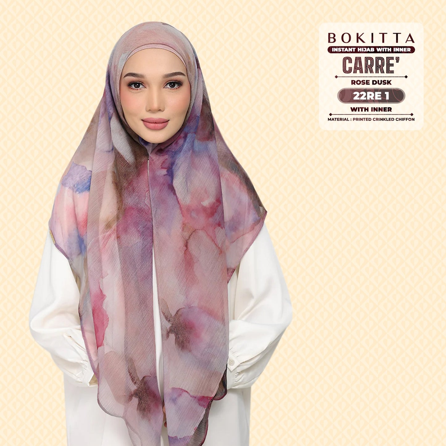 Bokitta Inspired Watercolor Rose Dusk Collection - Free Box