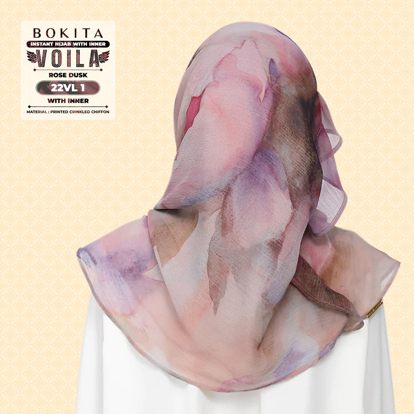 Bokitta Inspired Watercolor Rose Dusk Collection - Free Box