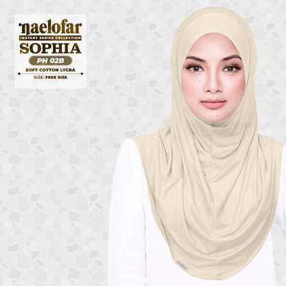 Naelofar Sophia Instant Plain Collection (PH)