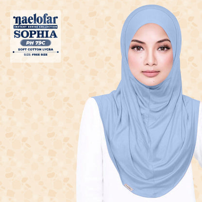 Naelofar Sophia Instant Plain Collection (PH)