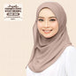 HYat Hijab Inspired Instant Shawl Plain Collection (2HB)