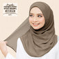HYat Hijab Inspired Instant Shawl Plain Collection (2HB)