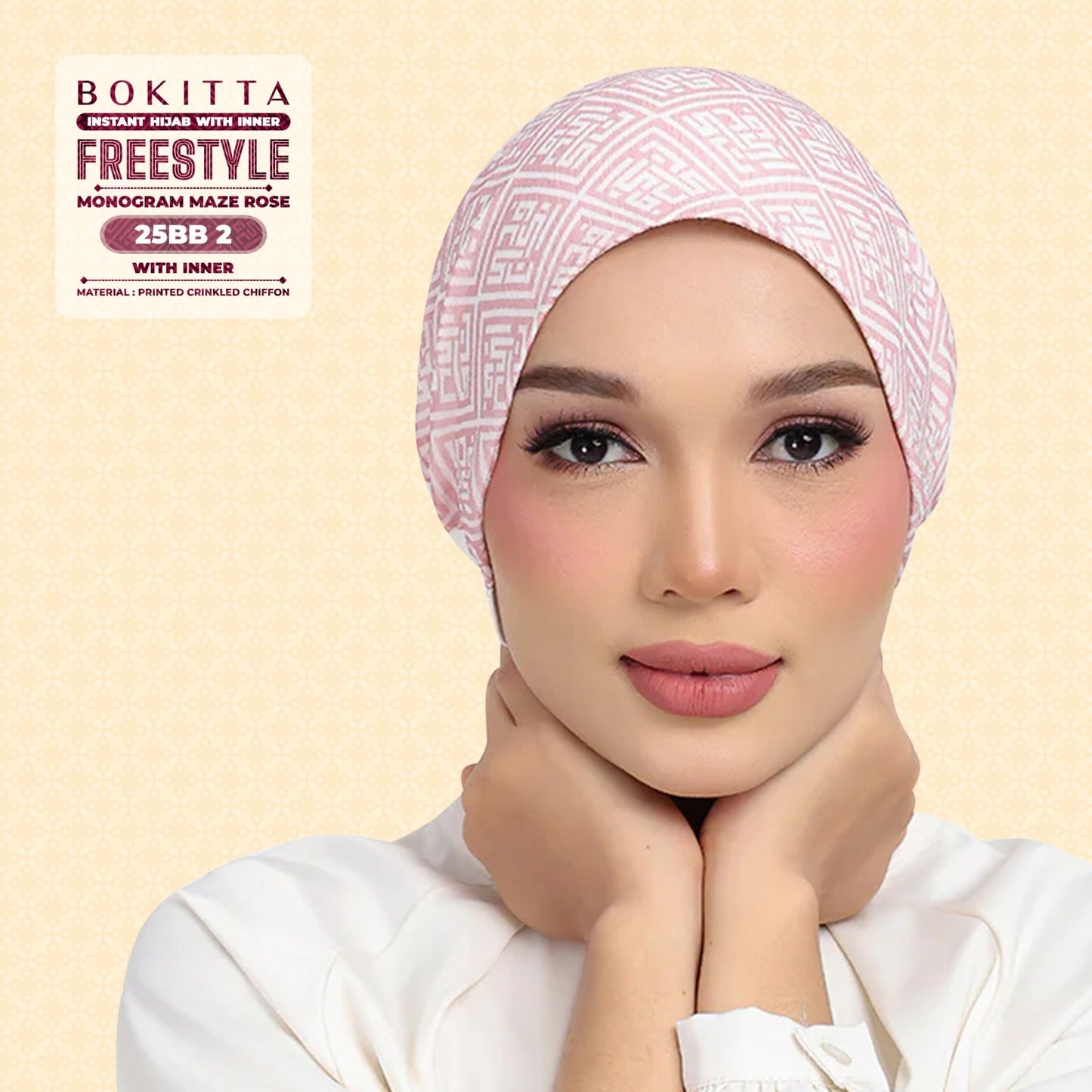 Bokitta Inspired Monogram Maze Rose Collection - Free Box