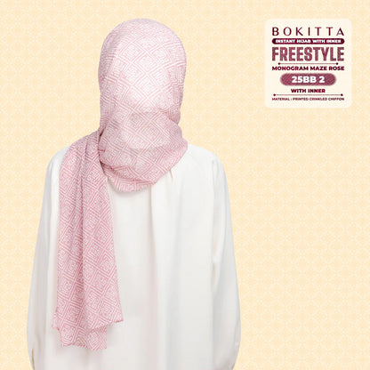 Bokitta Inspired Monogram Maze Rose Collection - Free Box