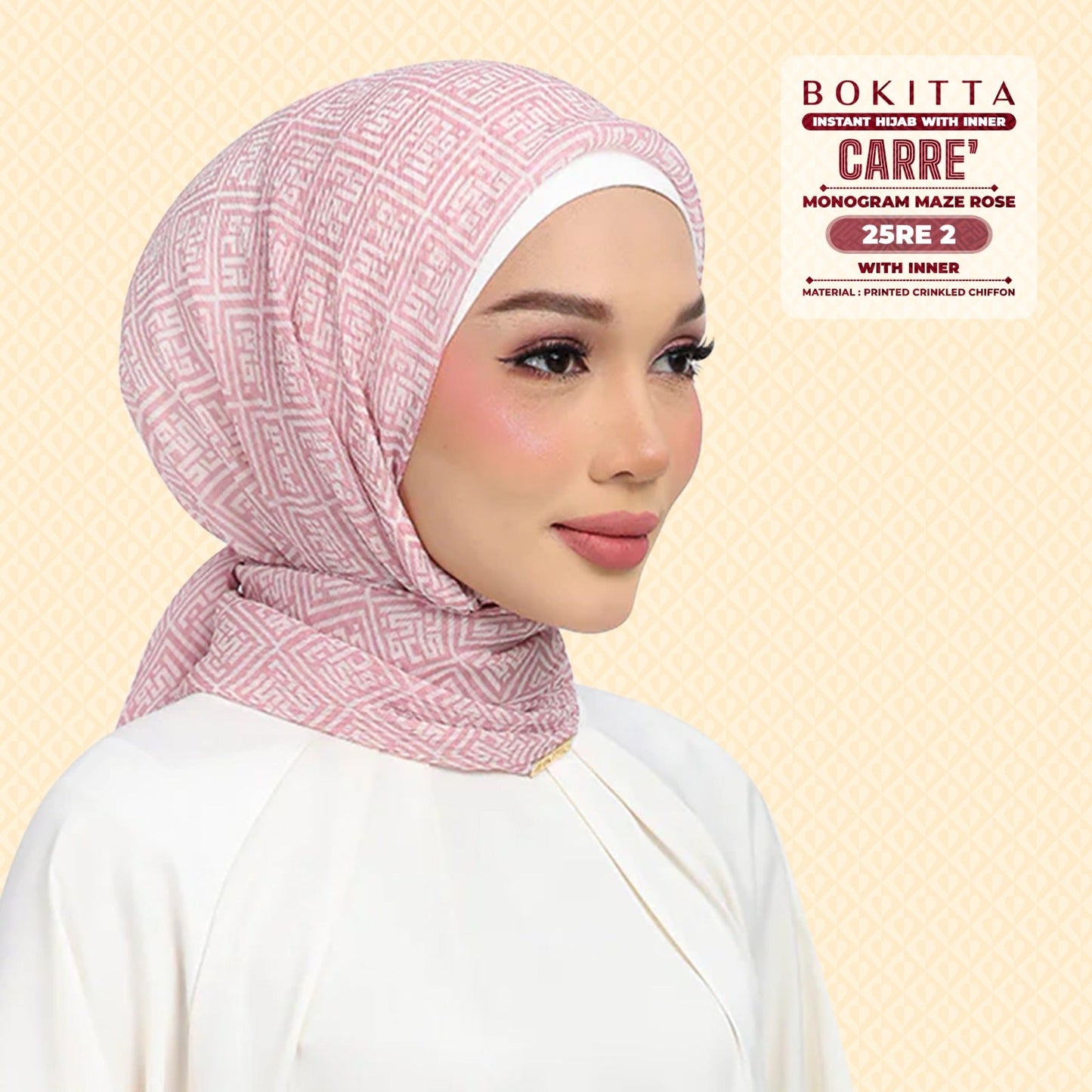 Bokitta Inspired Monogram Maze Rose Collection - Free Box