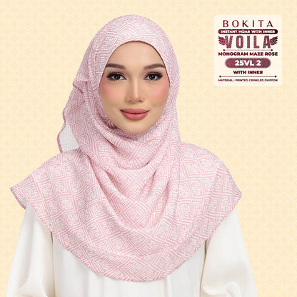 Bokitta Inspired Monogram Maze Rose Collection - Free Box