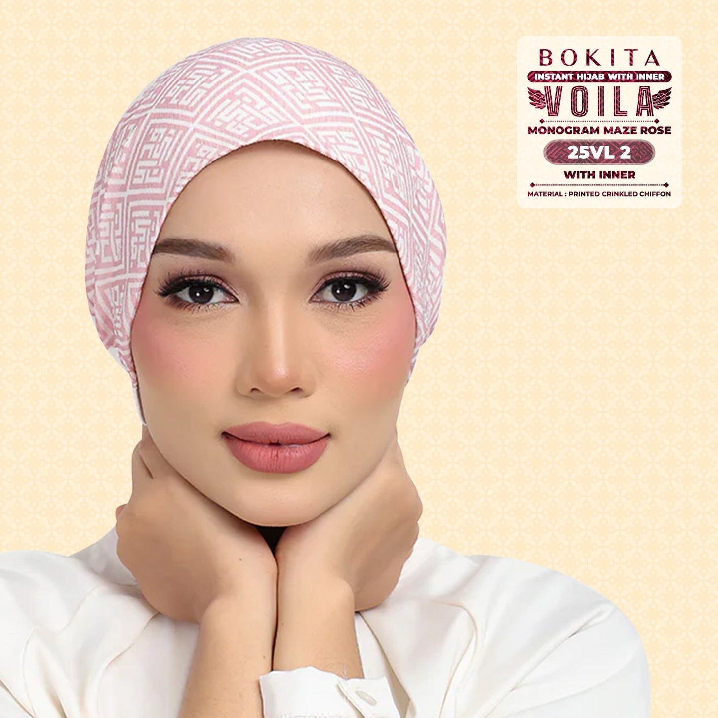 Bokitta Inspired Monogram Maze Rose Collection - Free Box