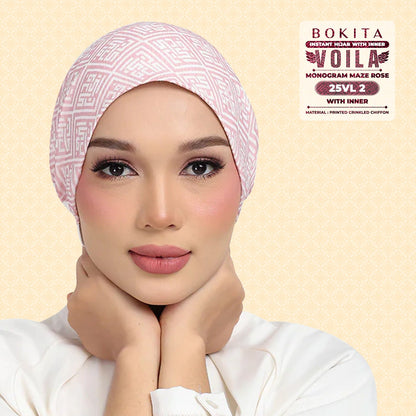 Bokitta Inspired Monogram Maze Rose Collection - Free Box