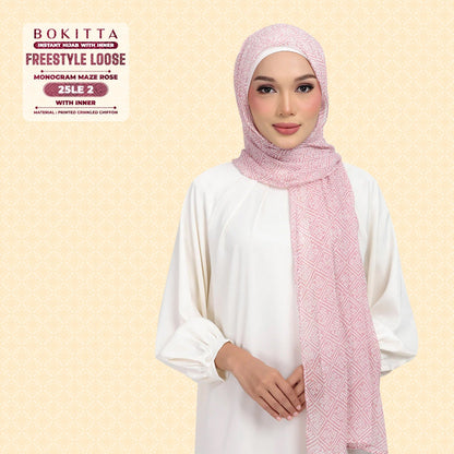 Bokitta Inspired Monogram Maze Rose Collection - Free Box