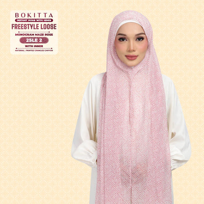 Bokitta Inspired Monogram Maze Rose Collection - Free Box