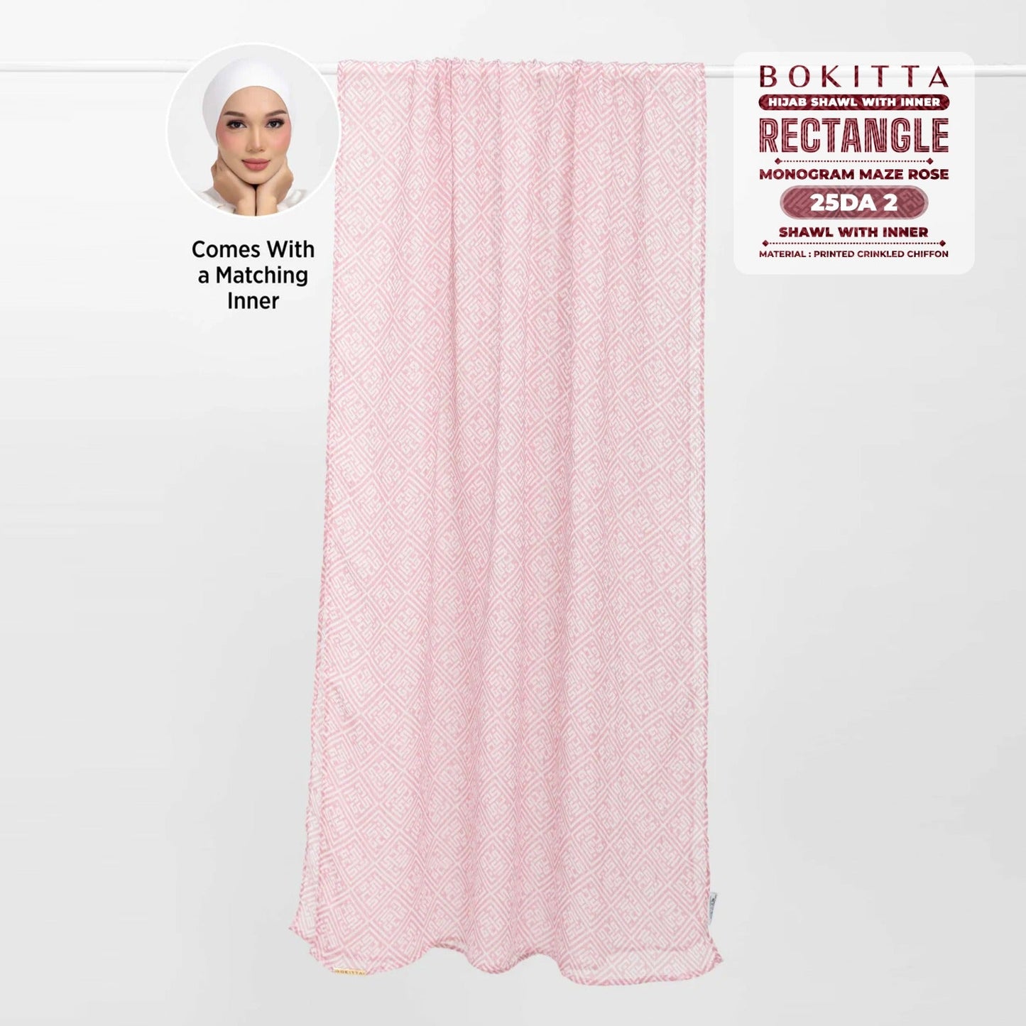 Bokitta Inspired Monogram Maze Rose Collection - Free Box