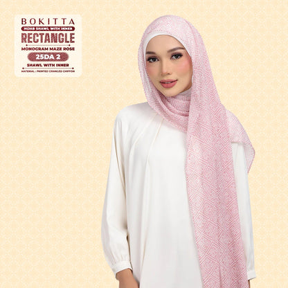 Bokitta Inspired Monogram Maze Rose Collection - Free Box