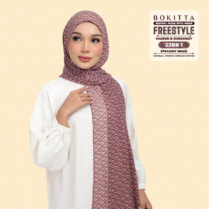 Bokitta Inspired Maison B Burgundy Collection - Free Box
