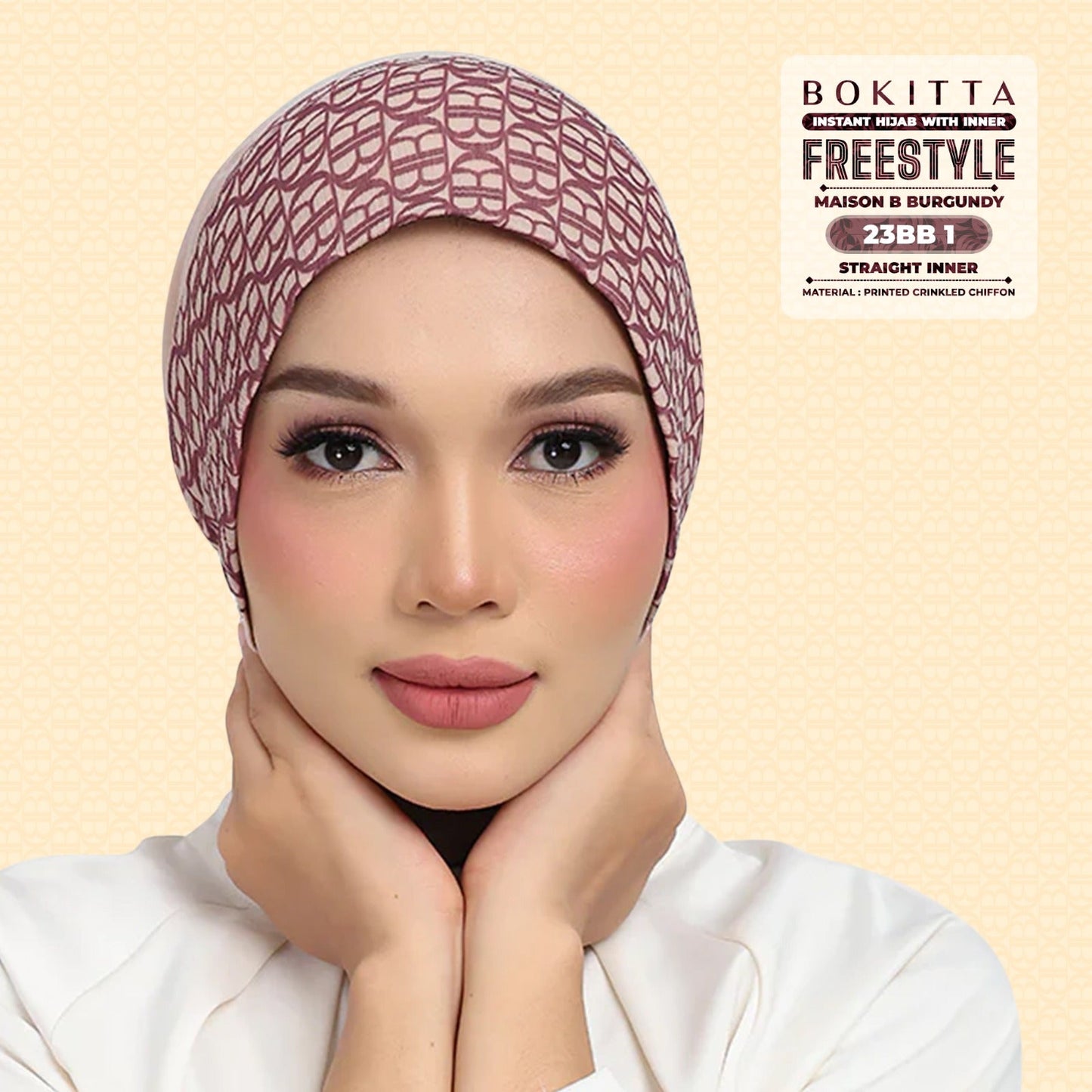 Bokitta Inspired Maison B Burgundy Collection - Free Box