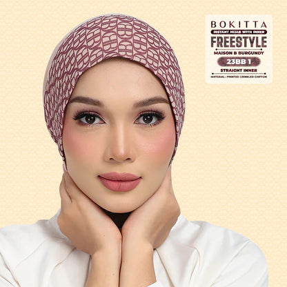 Bokitta Inspired Maison B Burgundy Collection - Free Box
