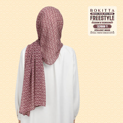 Bokitta Inspired Maison B Burgundy Collection - Free Box