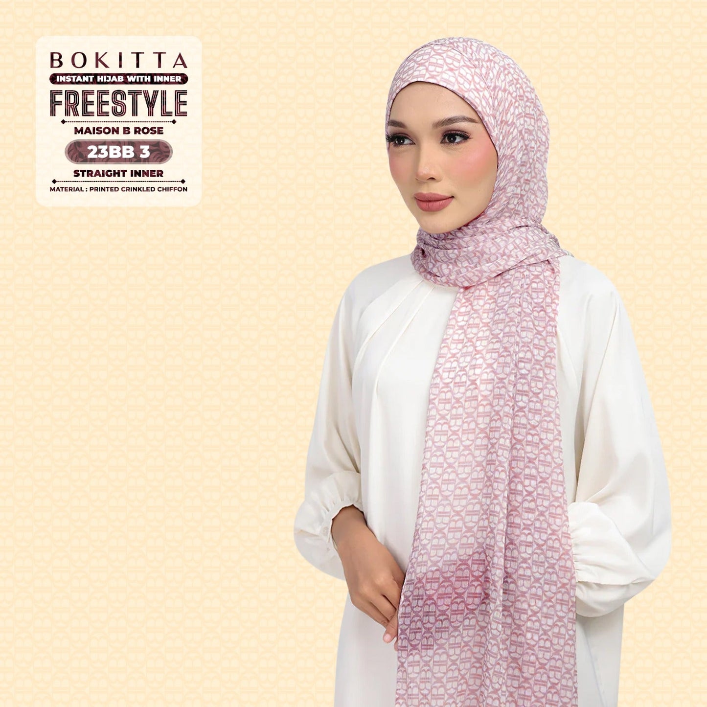 Bokitta Inspired Maison B Rose Collection - Free Box