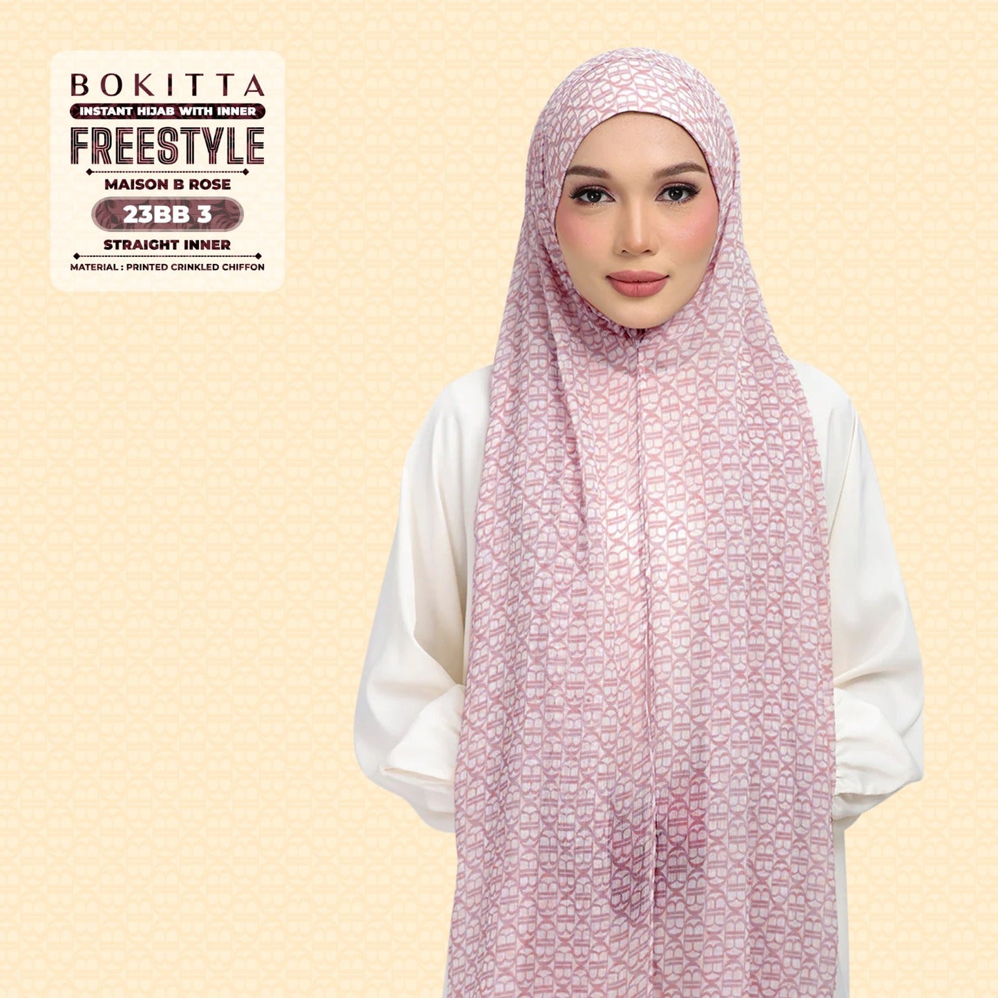 Bokitta Inspired Maison B Rose Collection - Free Box