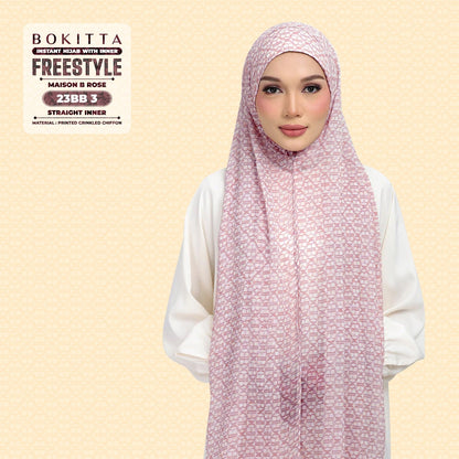 Bokitta Inspired Maison B Rose Collection - Free Box