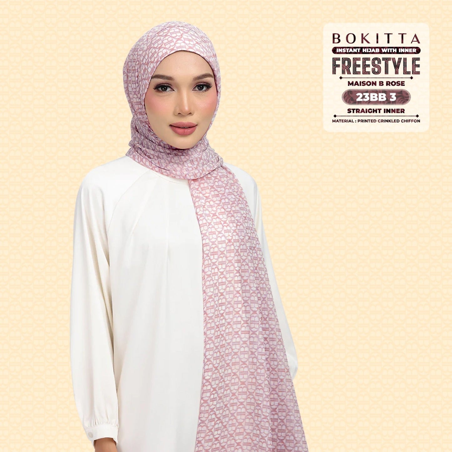 Bokitta Inspired Maison B Rose Collection - Free Box