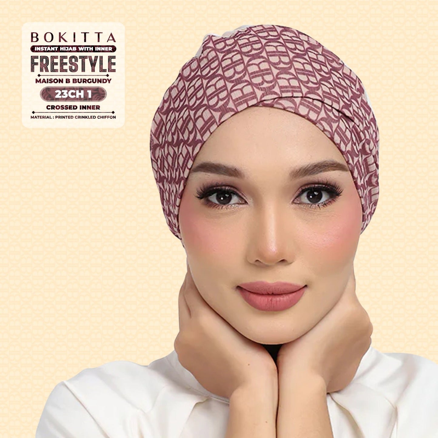 Bokitta Inspired Maison B Burgundy Collection - Free Box