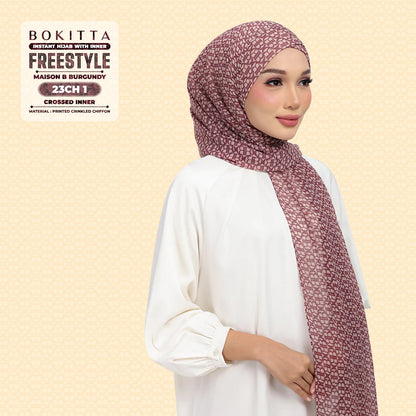 Bokitta Inspired Maison B Burgundy Collection - Free Box