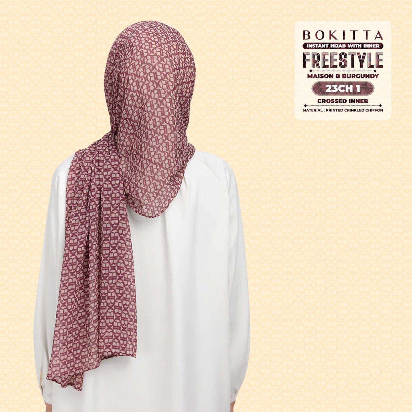 Bokitta Inspired Maison B Burgundy Collection - Free Box