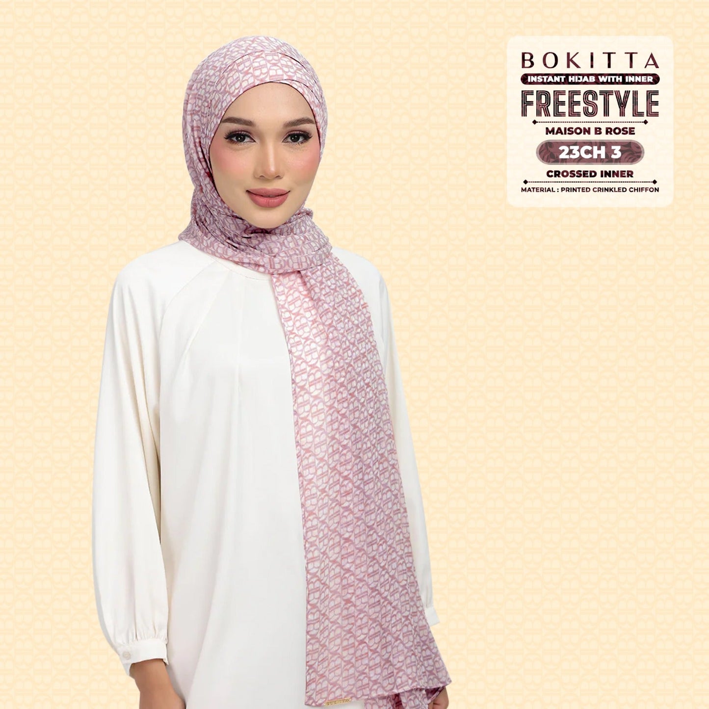 Bokitta Inspired Maison B Rose Collection - Free Box