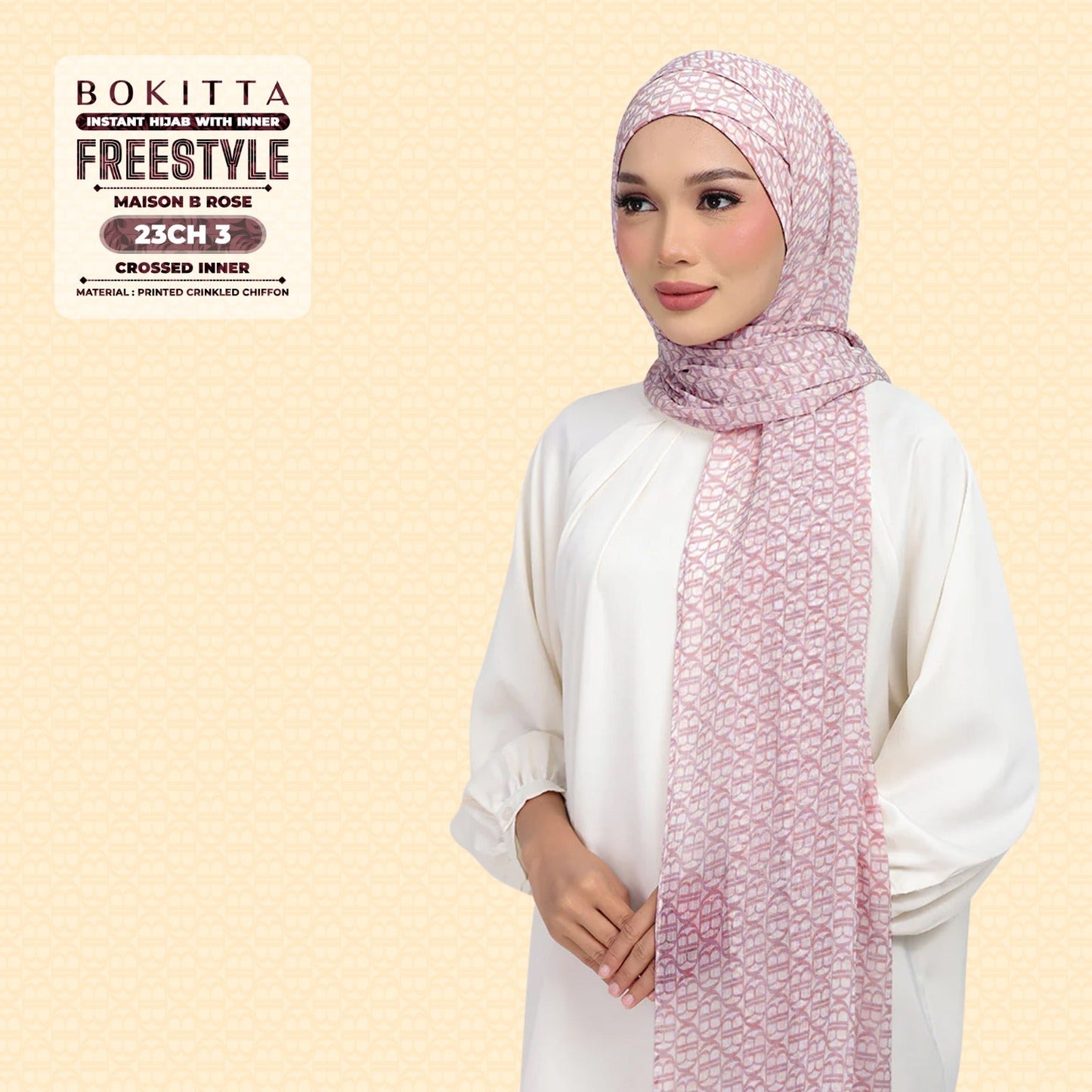 Bokitta Inspired Maison B Rose Collection - Free Box