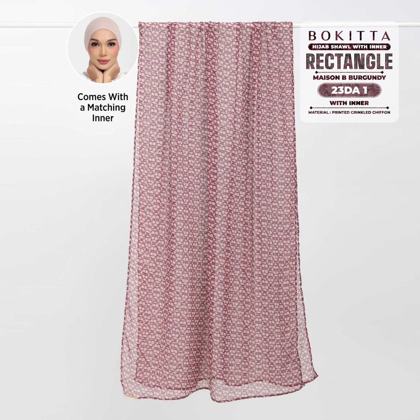 Bokitta Inspired Maison B Burgundy Collection - Free Box