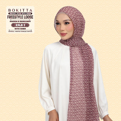 Bokitta Inspired Maison B Burgundy Collection - Free Box