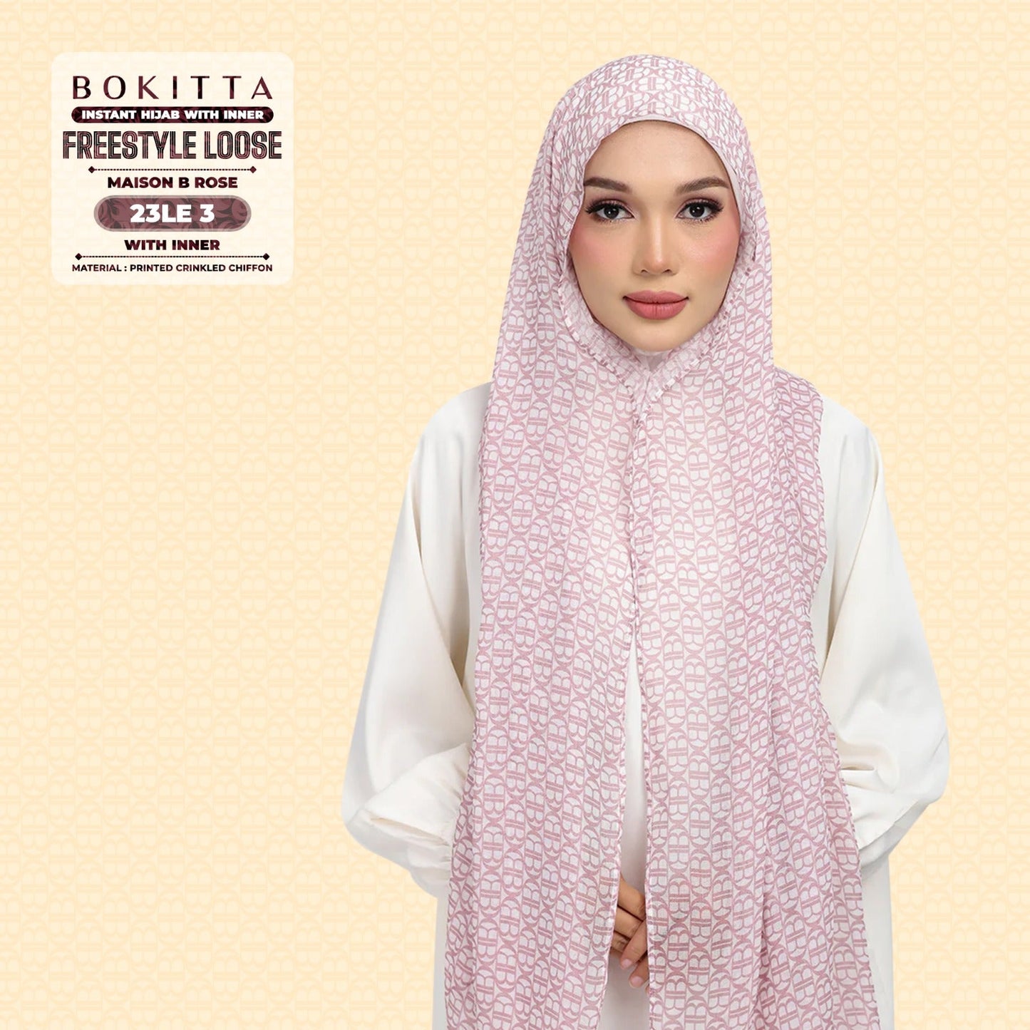 Bokitta Inspired Maison B Rose Collection - Free Box