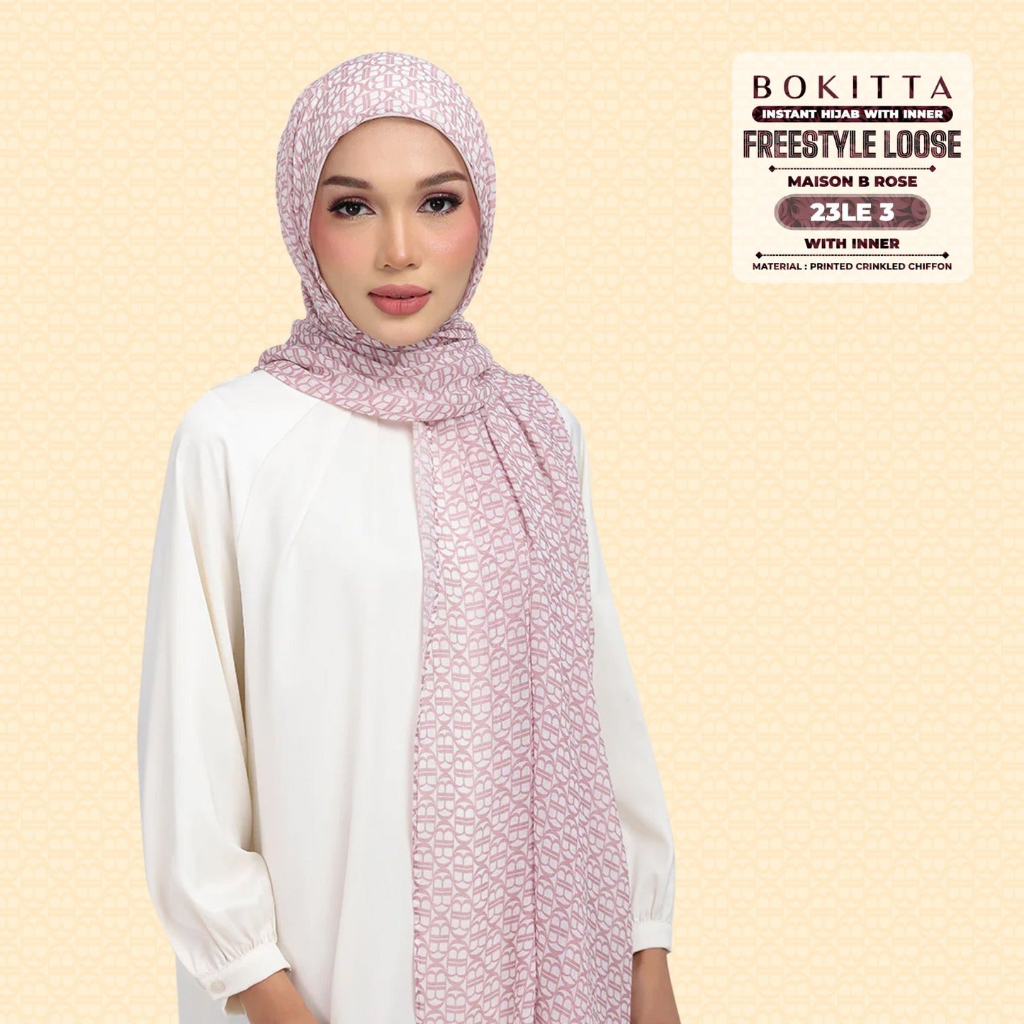 Bokitta Inspired Maison B Rose Collection - Free Box