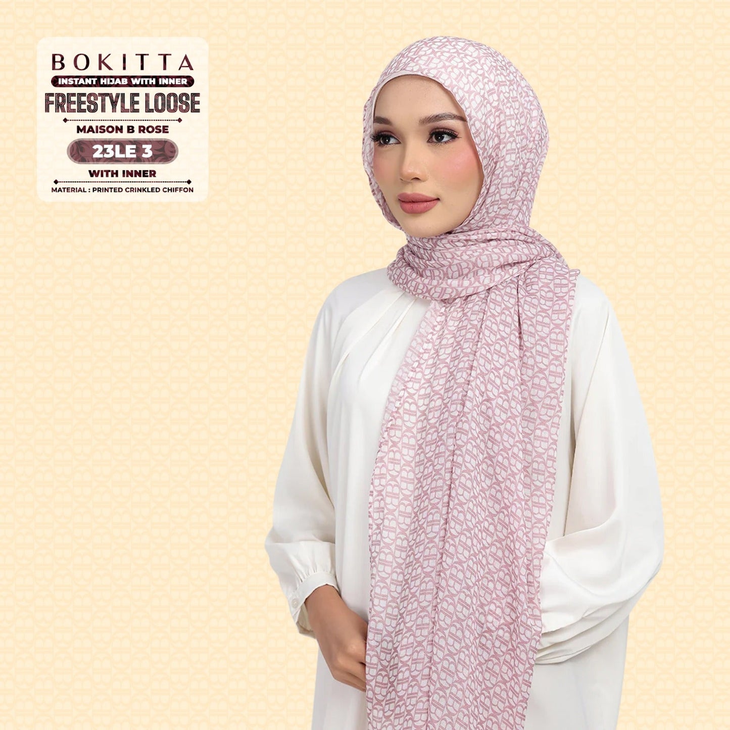 Bokitta Inspired Maison B Rose Collection - Free Box