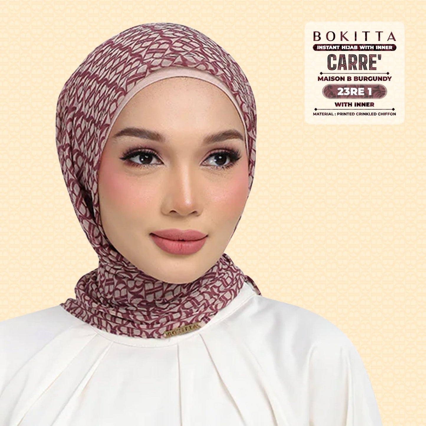 Bokitta Inspired Maison B Burgundy Collection - Free Box