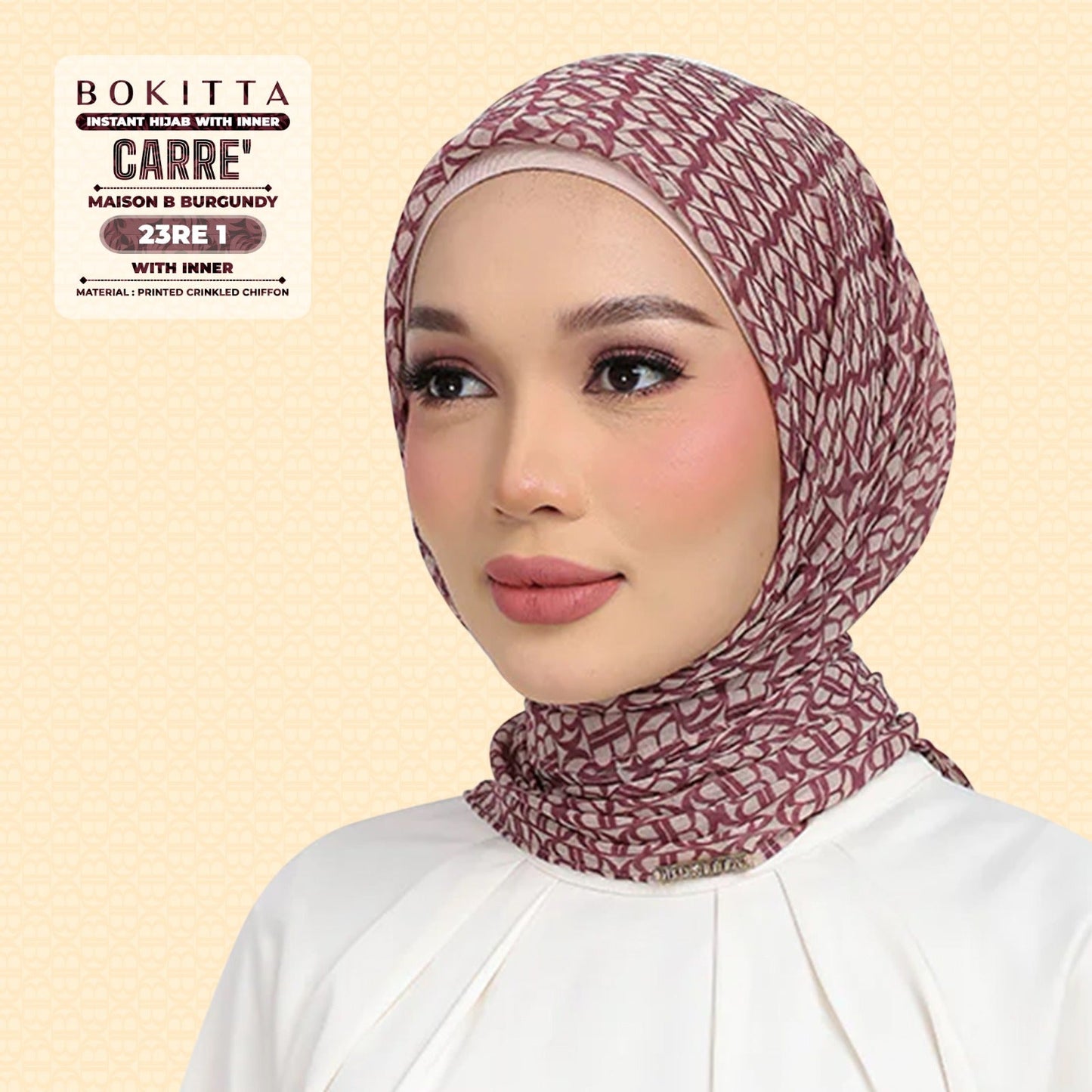 Bokitta Inspired Maison B Burgundy Collection - Free Box