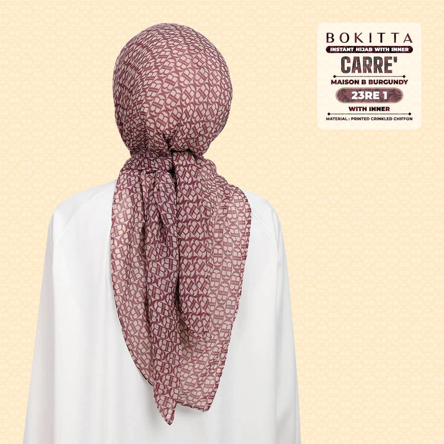 Bokitta Inspired Maison B Burgundy Collection - Free Box