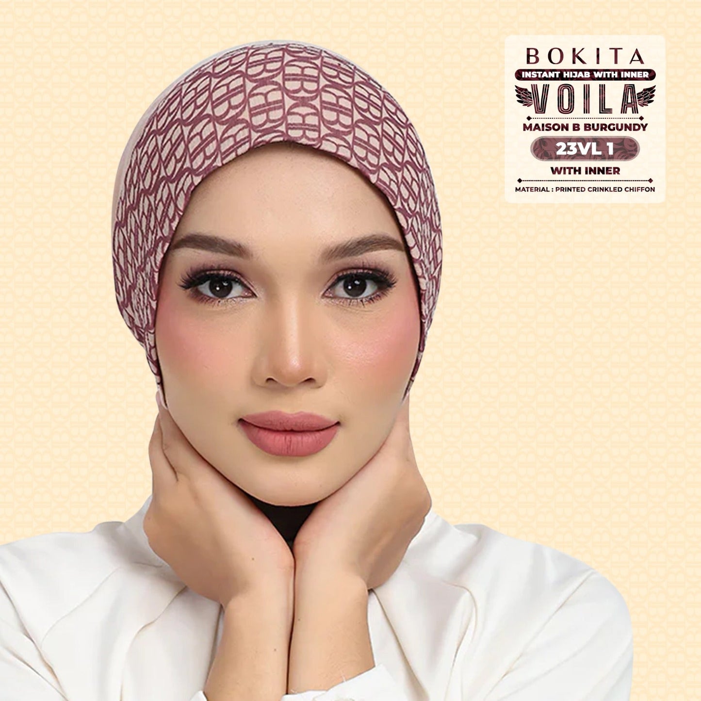 Bokitta Inspired Maison B Burgundy Collection - Free Box
