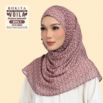 Bokitta Inspired Maison B Burgundy Collection - Free Box