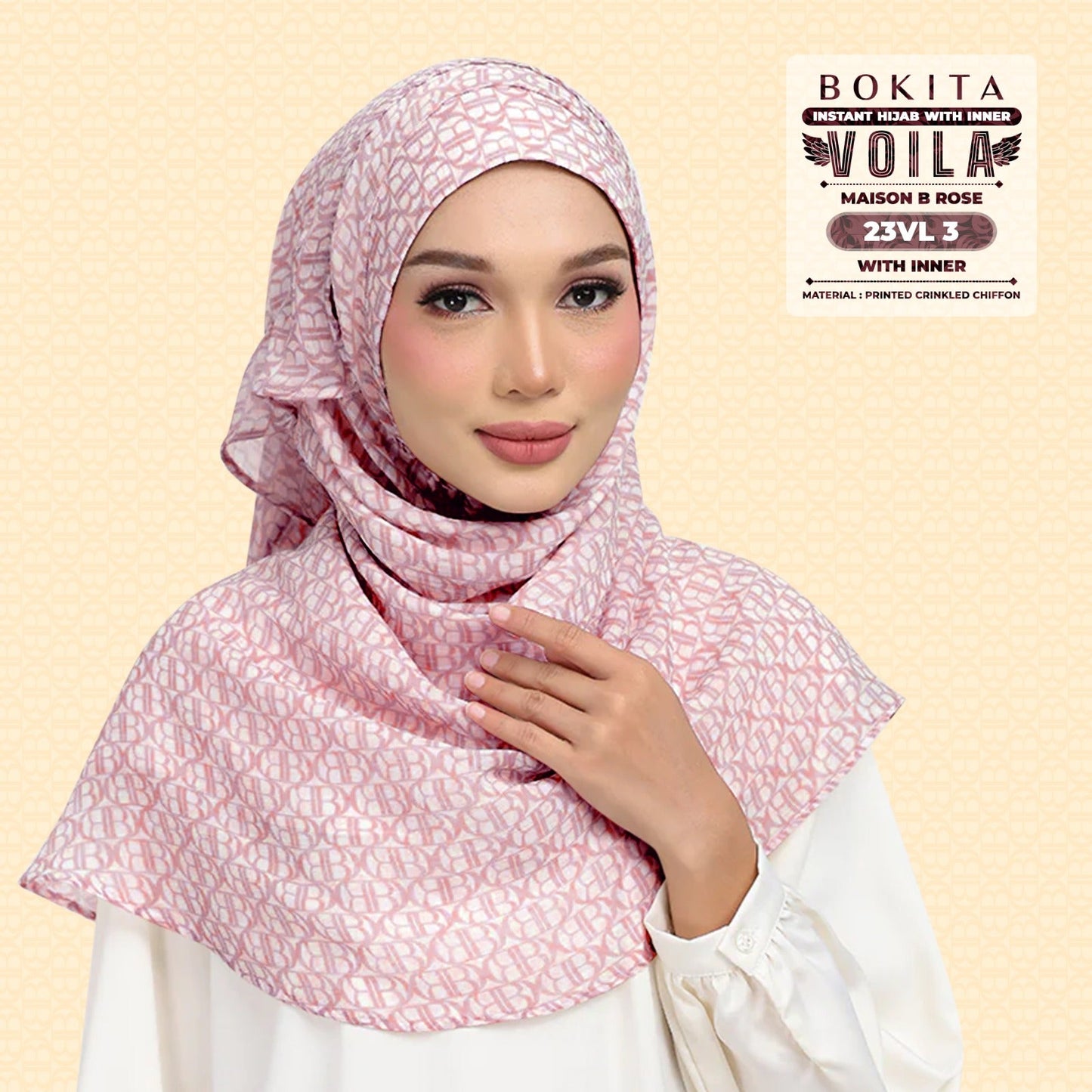 Bokitta Inspired Maison B Rose Collection - Free Box