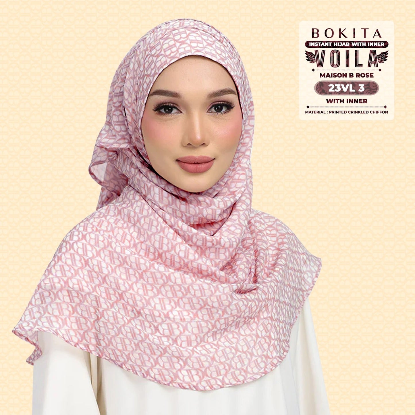 Bokitta Inspired Maison B Rose Collection - Free Box