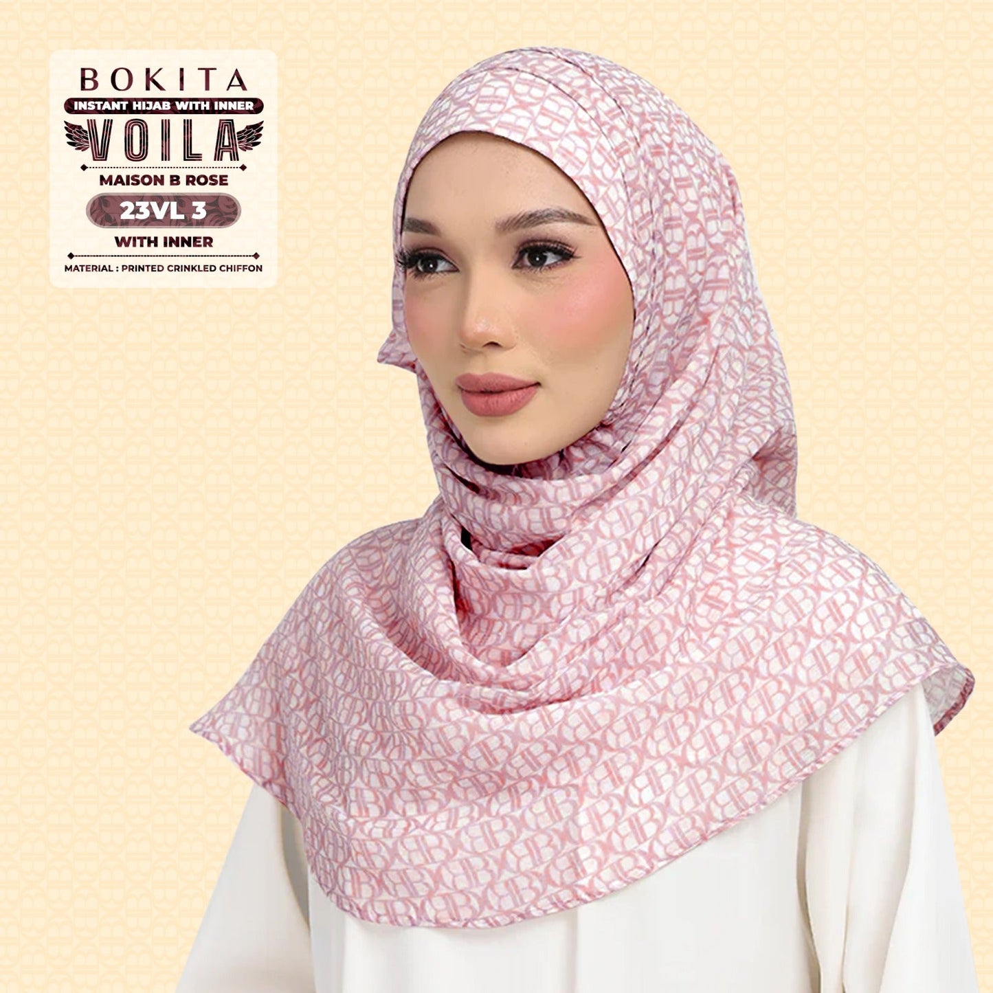 Bokitta Inspired Maison B Rose Collection - Free Box