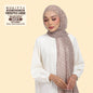 Bokitta Hijab Inspired Oblique Griege Collection - Free Box