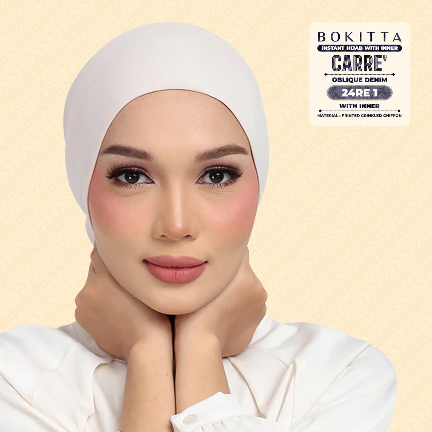 Bokitta Hijab Inspired Oblique Denim Collection - Free Box
