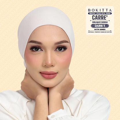 Bokitta Hijab Inspired Oblique Denim Collection - Free Box