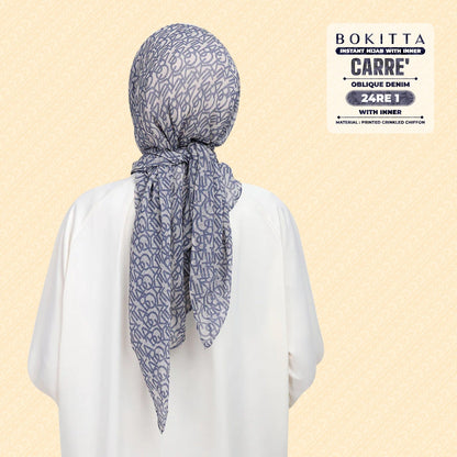 Bokitta Hijab Inspired Oblique Denim Collection - Free Box